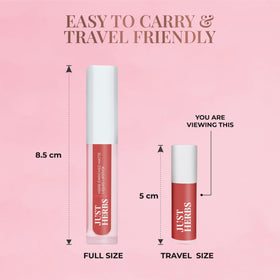Just Herbs packaging highlights paraben- and silicone-free formula