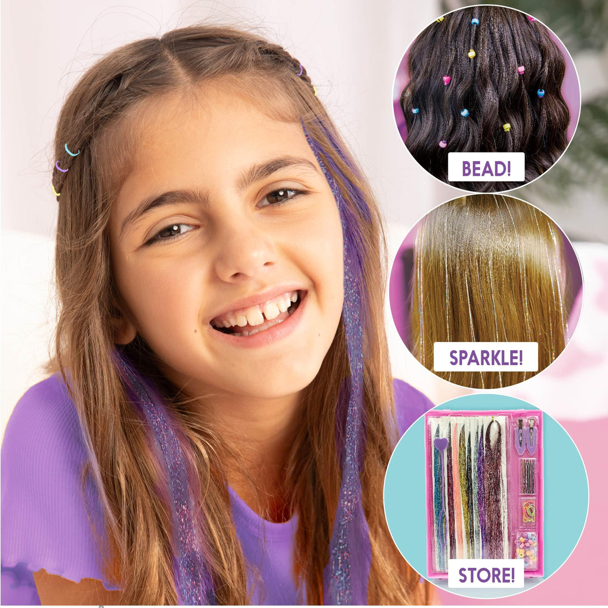 Just My Style colorful beads for playful 90s-inspired styling.