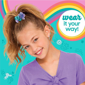 Just My Style gemstones included for embellished, eye-catching hair accessories.