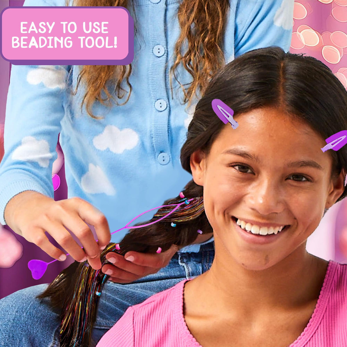 Just My Style hair beading tool for easy, beaded locks.