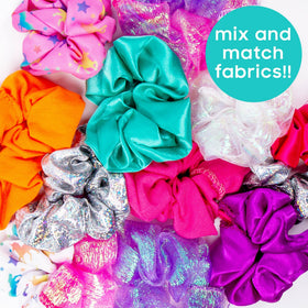 Just My Style holographic sequins add sparkle to any scrunchie.