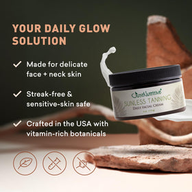 Just Nutritive citrus scent indicated for a refreshing tanning experience.