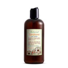 Just Nutritive Hair Loss Conditioner bottle closeup with sulfate-free nourishment for thinning hair