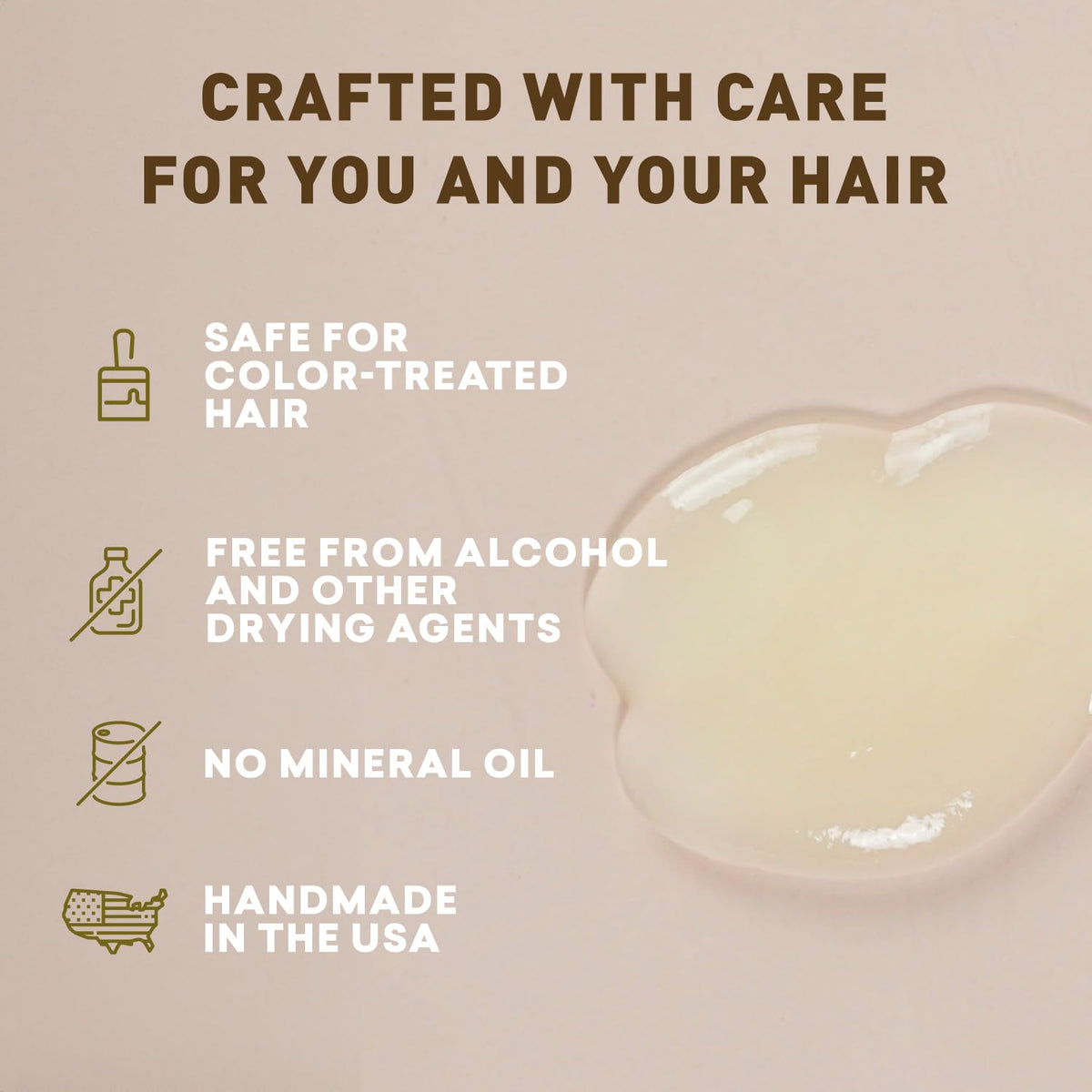 Botanical oils in Just Nutritive Herbal Gel nourish curls