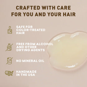 Botanical oils in Just Nutritive Herbal Gel nourish curls