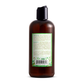 Color-treated hair styled with Just Nutritive Herbal Gel for safe care