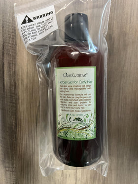 USA-made Just Nutritive Herbal Gel label on packaging