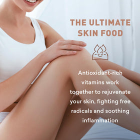 Just Nutritive Indoor Tanning Lotion USA packaging reflects handmade, cruelty-free craftsmanship.