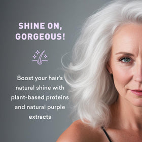 Just Nutritive Purple Conditioner fragrance notes hint fruity aroma
