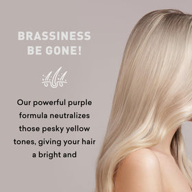 Just Nutritive Purple Conditioner in-shower routine for hydrated hair