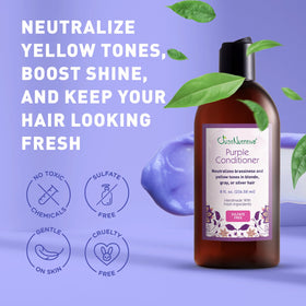 Just Nutritive Purple Conditioner ingredients highlight plant-based proteins