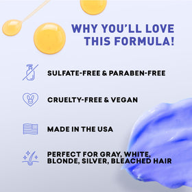 Just Nutritive Purple Conditioner packaging box highlighting sulfate-free formula