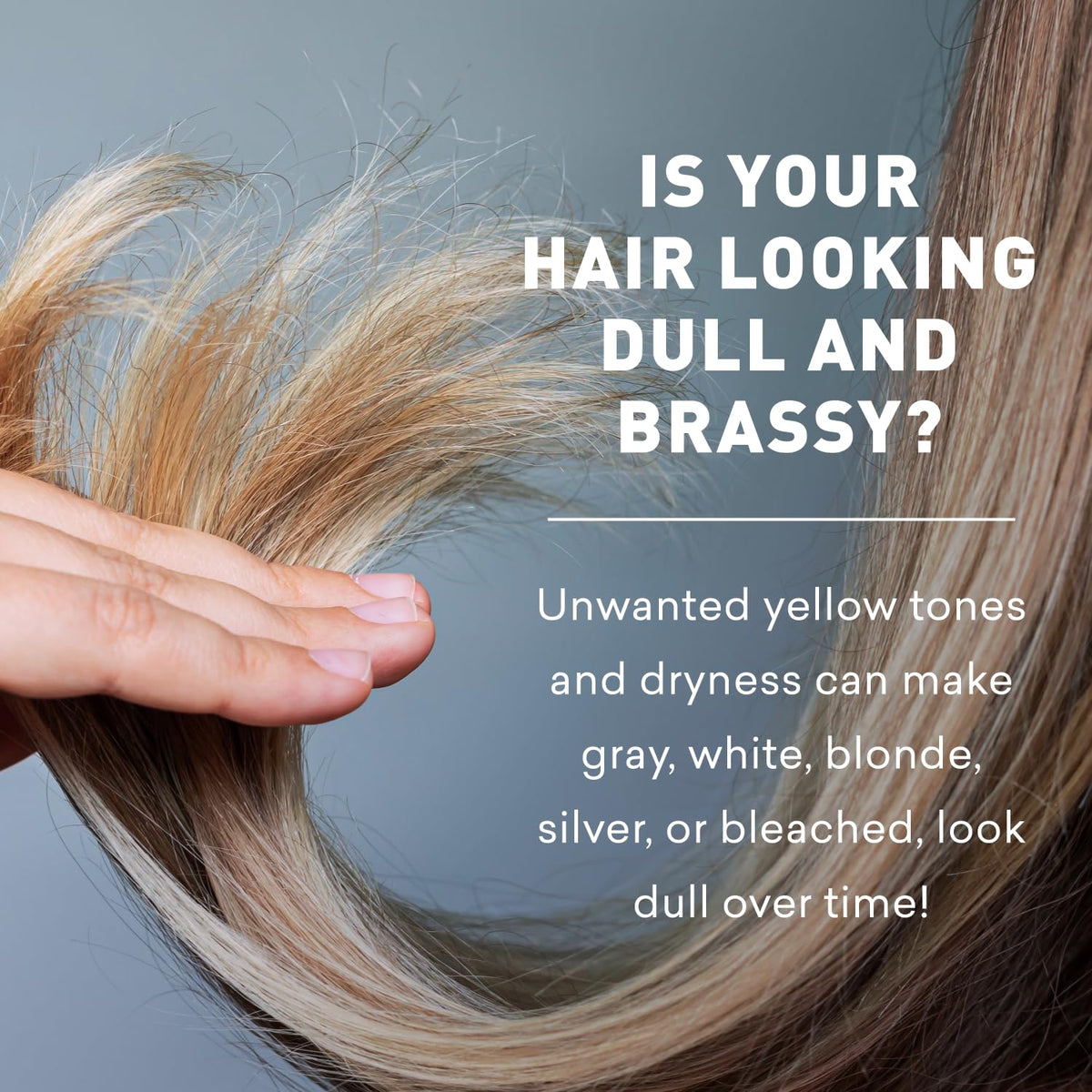Just Nutritive Purple Conditioner swirl showing hydrating violet-tinted formula