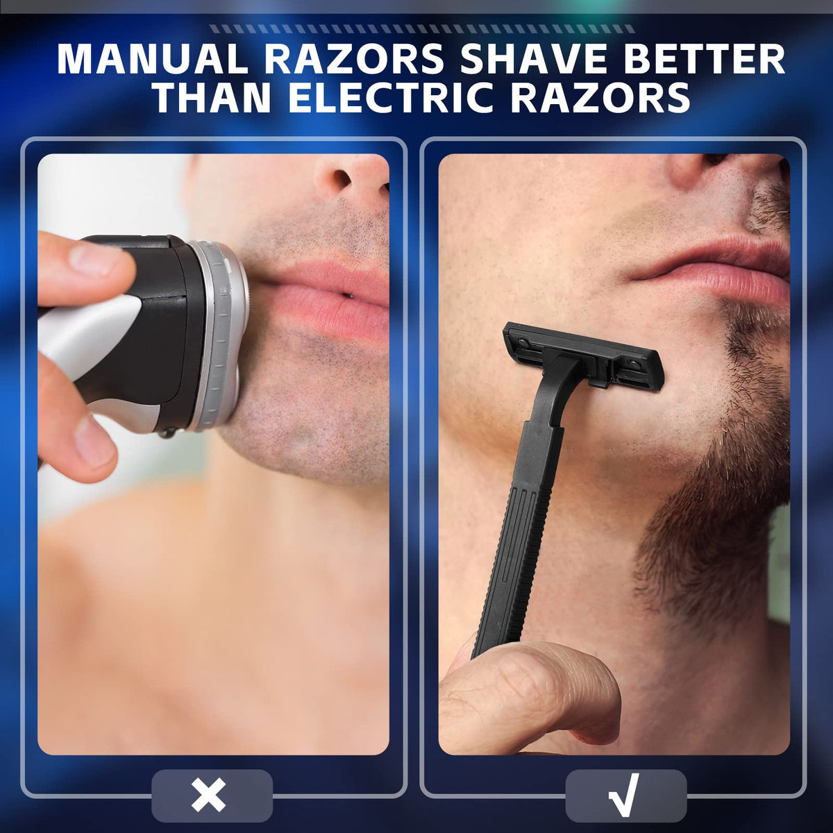 Jutom hotel supply razors, designed for dorms and guest rooms.