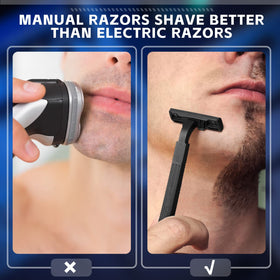Jutom hotel supply razors, designed for dorms and guest rooms.