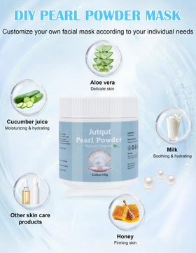 Packaging close-up highlighting purity and versatile skincare uses.