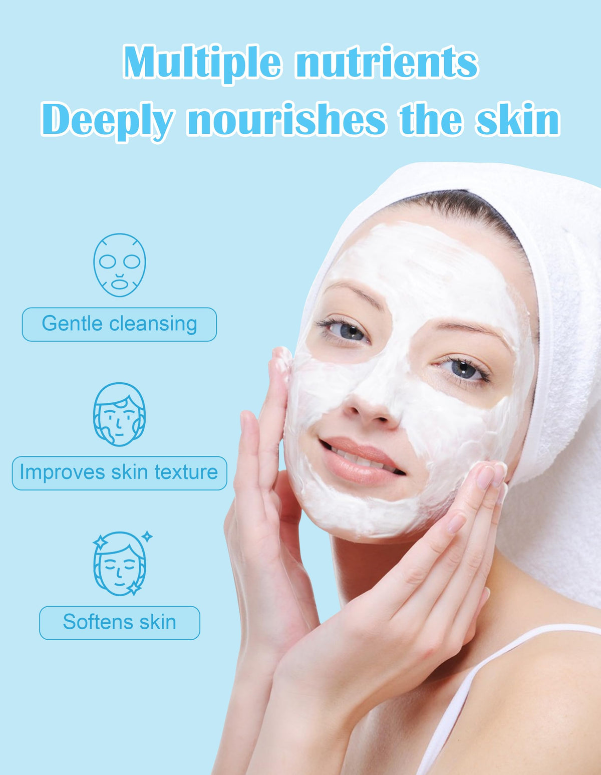 Mixing Jutqut pearl powder paste with water for a DIY skincare routine.