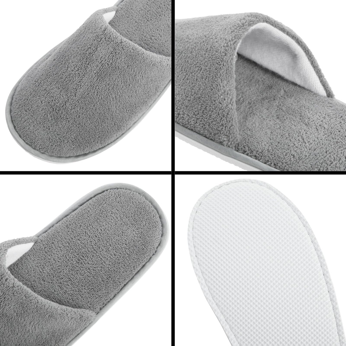 Juvale 12-pack slipper set is ideal for hotels and events