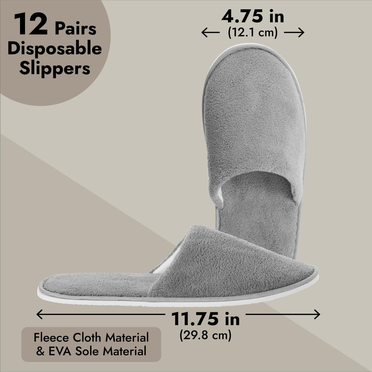 Juvale slip-resistant EVA soles enhance safety on slick floors
