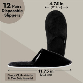 Juvale bathroom slippers ideal for hospitality and home use.