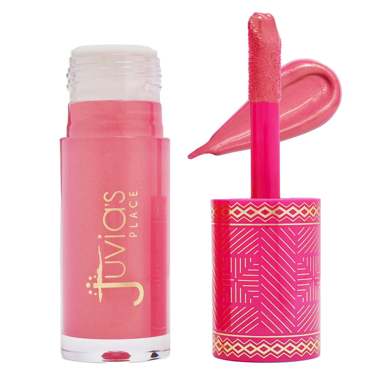 Juvia's Place Blushed Liquid BlushLighter Rosey Posey Glow bottle for luminous color