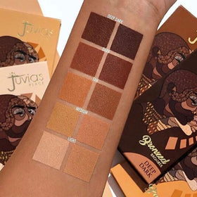 Juvia's Place Bronzed Duo close-up showing natural daytime glow