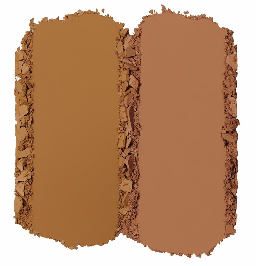 Juvia's Place Bronzed Duo swatches on skin showing warm, sun-kissed tones.
