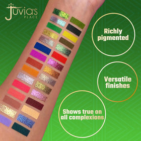 Juvia's Place Culture 2 glitter shades offer luxe sparkle for party-ready looks.