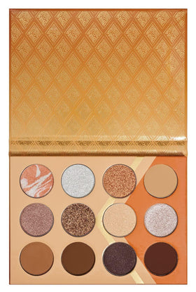 Juvia's Place Nubian Earth matte chocolate brown blends for a rich crease transition.