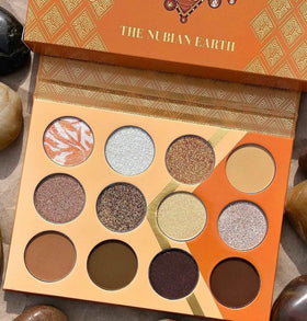Juvia's Place Nubian Earth matte cream assists soft base color and blending.