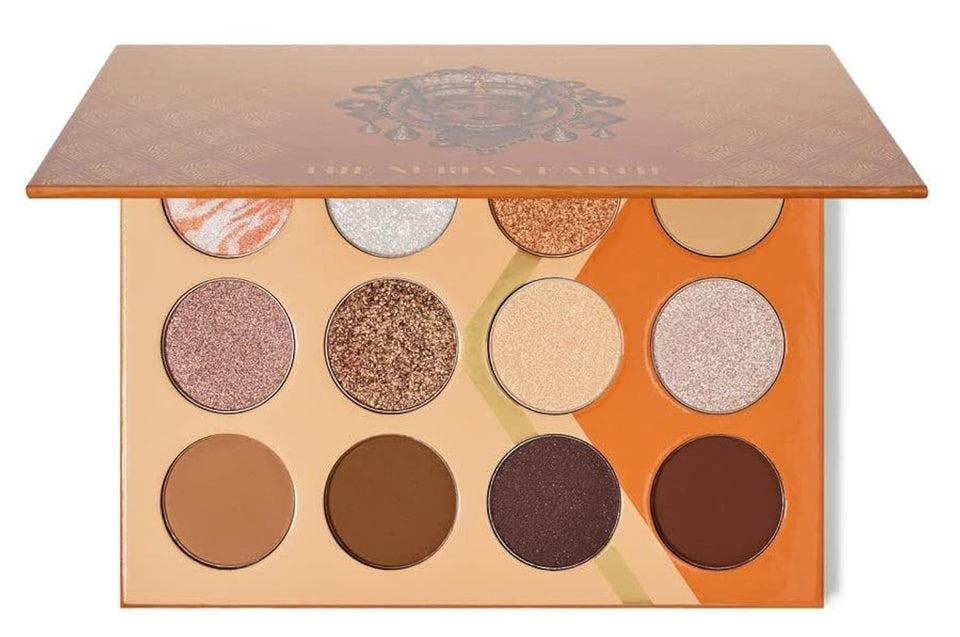 Juvia's Place Nubian Earth white shimmer highlights lids with a delicate daytime glow.