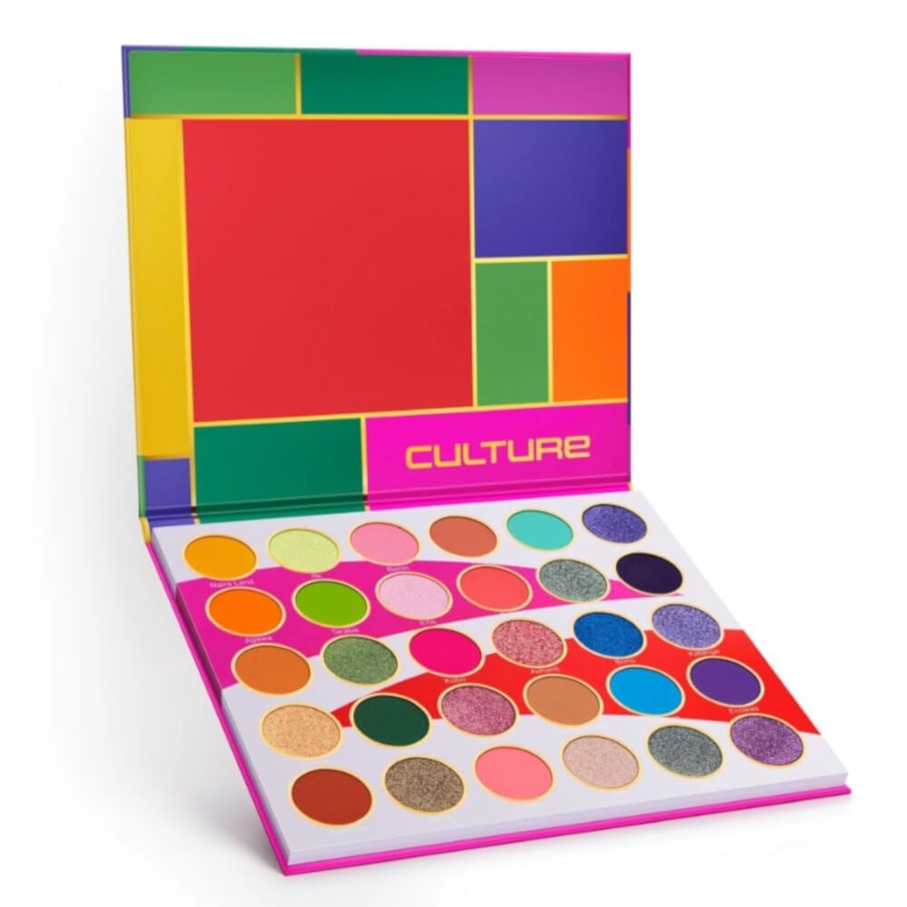 Juvia's Place Palette Culture yellow swatches offer sunny daytime eye color possibilities.