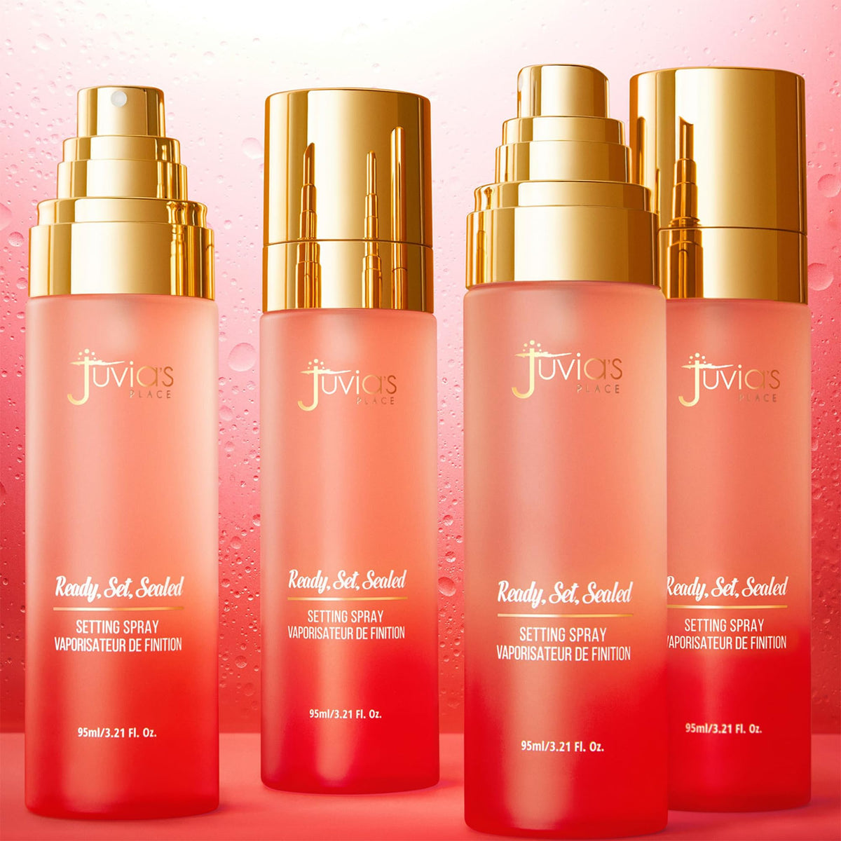 Juvia's Place Ready, Set, Sealed 95ml bottle designed for daily wear.