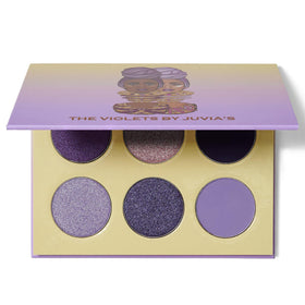 Juvia's Place The Violets palette cover with vibrant colors for bold looks.