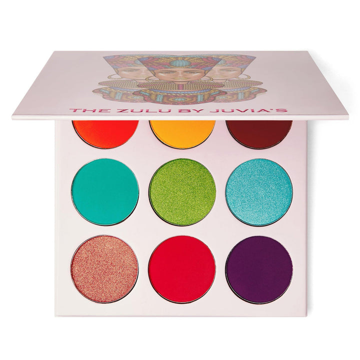 Juvia's Place The Zulu turquoise shade for vibrant lids and bold daytime looks