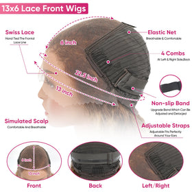 Juviso lace front wig with bleached knots and pre plucked hairline blends with skin tone