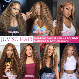 Juviso honey blonde wig cap size fits most with adjustable straps