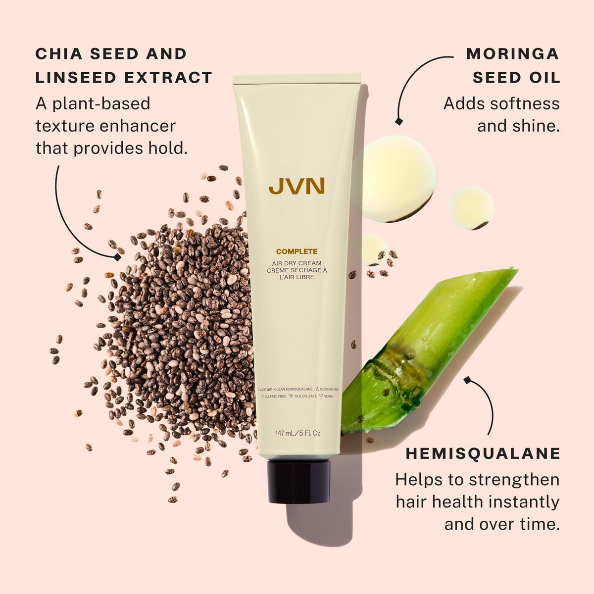 JVN Bestsellers Set packaging box highlighting vegan, sulfate-free formulation