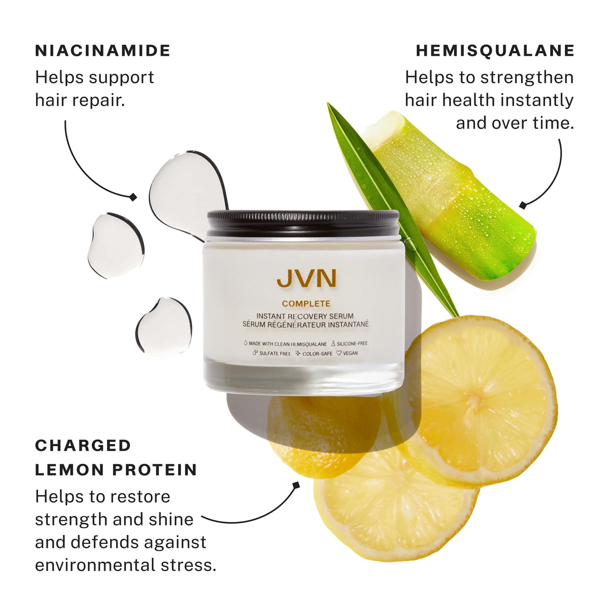 JVN Scalp Oil dropper close-up illustrating nourishing scalp treatment