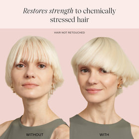JVN Revive ingredients ceramides and quinoa explained visually for moisture and color retention.