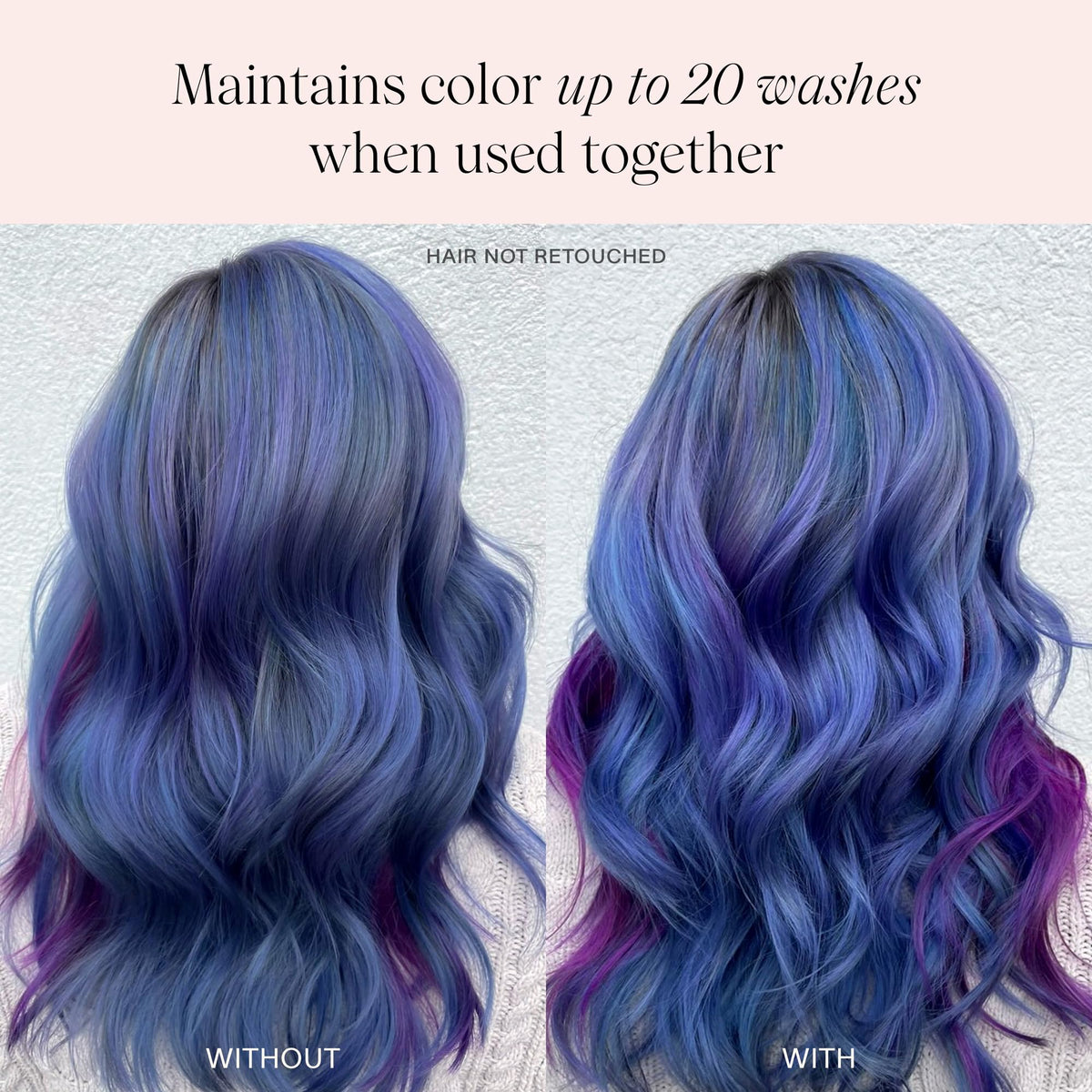 Scalp massage with JVN Revive Repairing Shampoo application