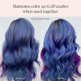 Scalp massage with JVN Revive Repairing Shampoo application