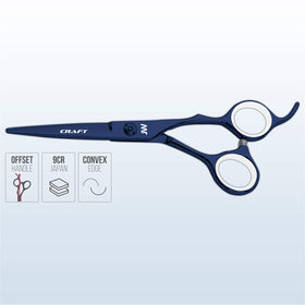 JW Shears CRX Series blue coating detail highlights durable, stylish finish.