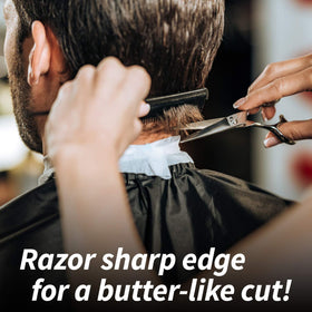 JW Shears CRX stainless steel blade closeup signals sharp, razor-like precision.