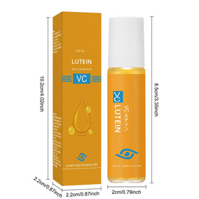 JXlspe lutein VC eye care product highlights hydration and elasticity.