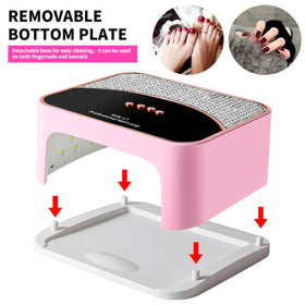 JYDFYP large interior fits fingernails and toenails comfortably.