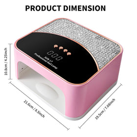 JYDFYP removable base allows easy cleaning after gel nails.