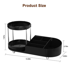 Jywantful space-saving countertop organizer fits compact counters.