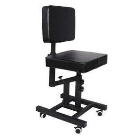 JZsmpmu tattoo chair suitable for both client and artist seating.