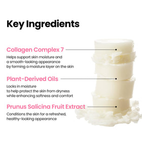 Neck area hydration with K-SECRET SEOUL 1988 Collagen Multi Balm